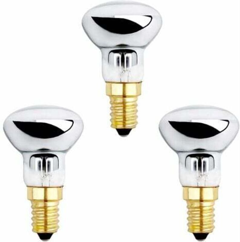 3er-Pack E14 R39 25W dimmbare Lavaleuchten, warmweiß 2600K, 250 lm, kleine Reflektorlampe für beheizte Blasenlichter, Ra...
