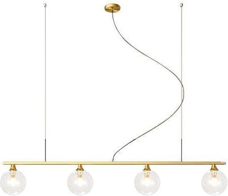 Toolight - hängelampe APP675-4CP light gold