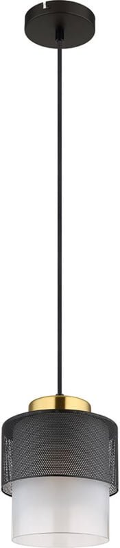 Thumbnail - Hängeleuchte Esstischlampe Pendellampe messing Wohnzimmerlampe Glas h 120 cm