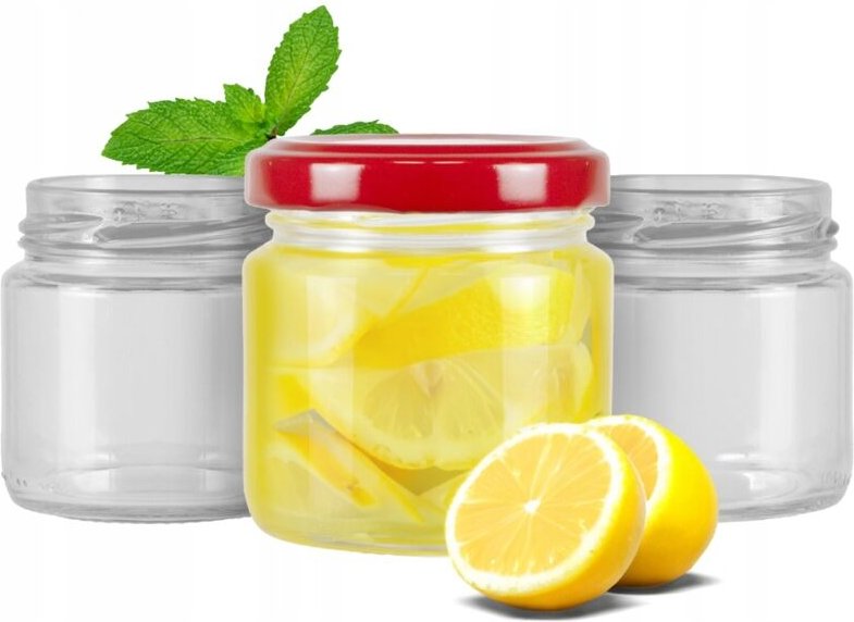 50x GLASGLAS 100 ml FÜR HONIG, MARMELADE & EINMÜSLI – GLASGLAS ALS GESCHENK