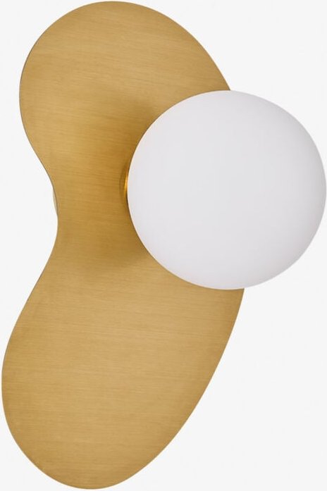 Sklum - Travis Badezimmer-Wandleuchte aus Edelstahl Vergoldet