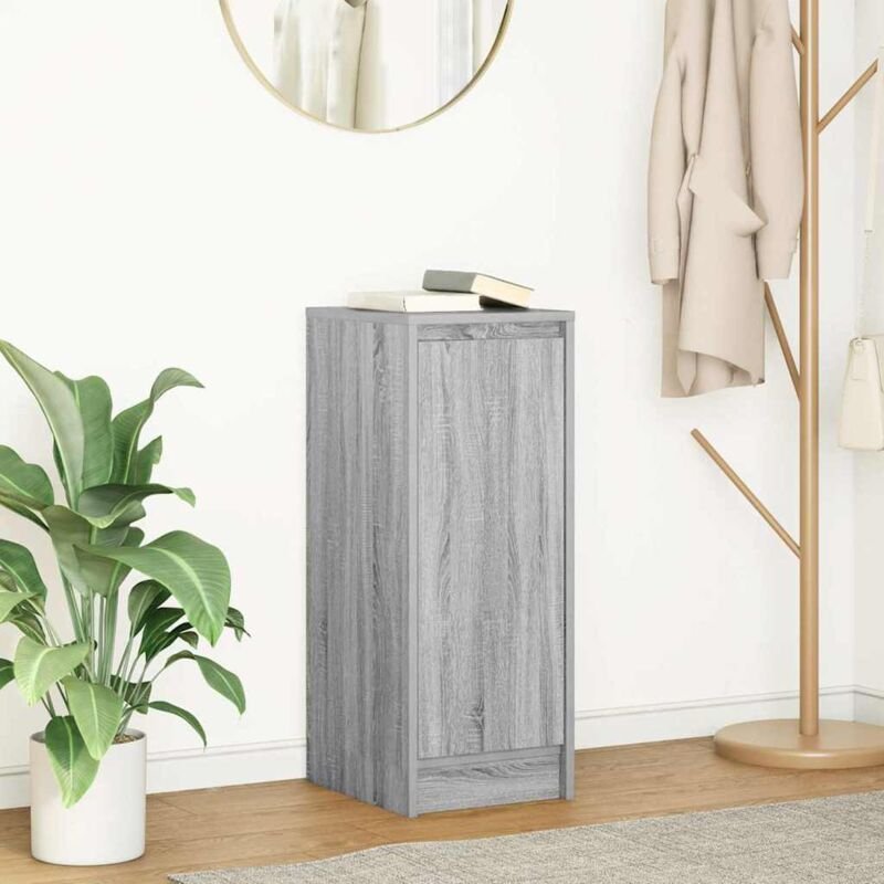 Sideboard Grau Sonoma 29,5x34x76 cm Holzwerkstoff Vidaxl