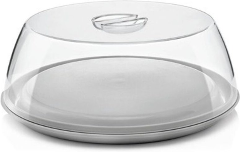 Guzzini Tortenbehälter grau Ø 33 cm