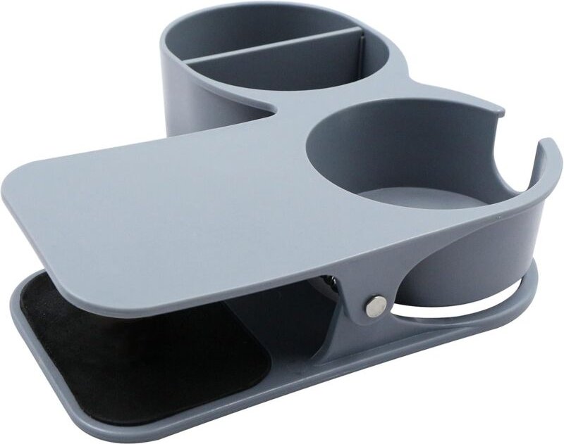 Aougo - Clip-Becherhalter – Getränkehalter – Flaschenhalter – Kaffeetassenhalter mit Klemme – mobiler Schreibtischstände...