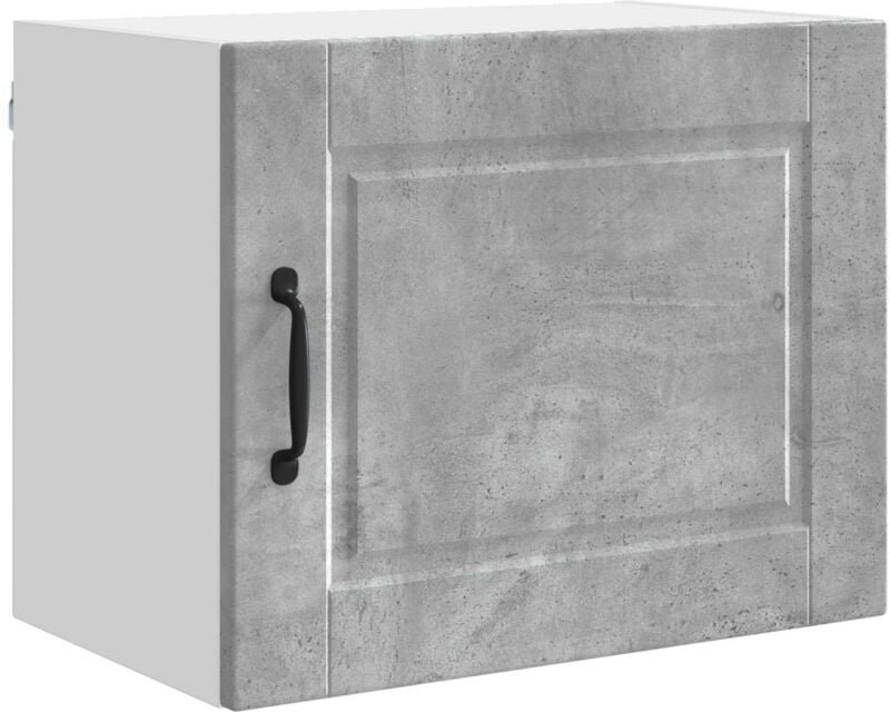 Küchenschrank 2 pcs Beton Grau 50 x 31 x 40 cm Holzwerkstoff vidaXL
