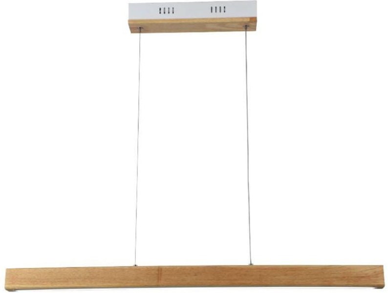 Pendellampe Esstischlampe Hängeleuchte Holzlampe braun Wohnzimmerlampe led 110cm