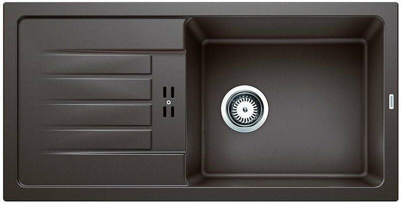 Favum xl 6 - Silgranitspüle, 86x44 cm, Kaffee 524238 - Blanco