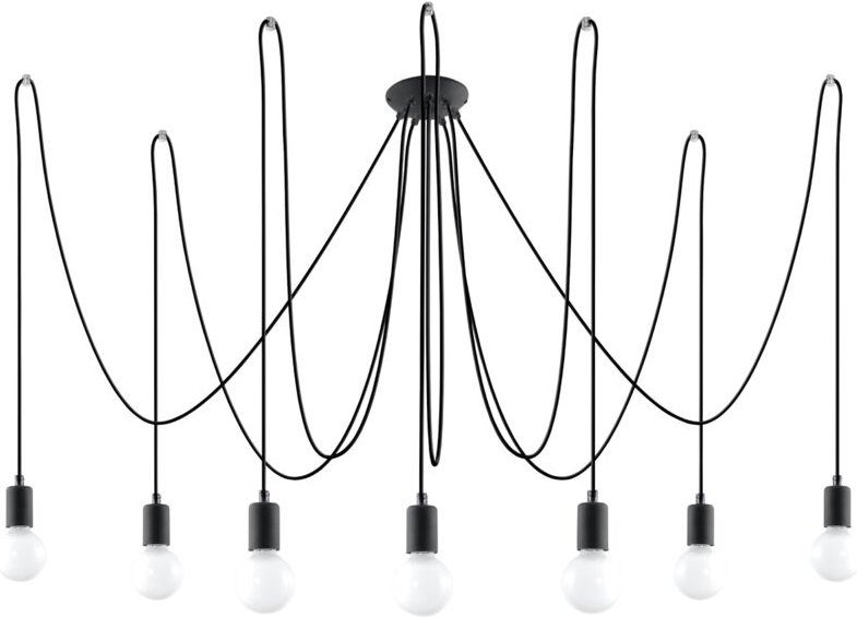 Kronleuchter Edison 7xE27 Neutralweiß 300cm Sollux