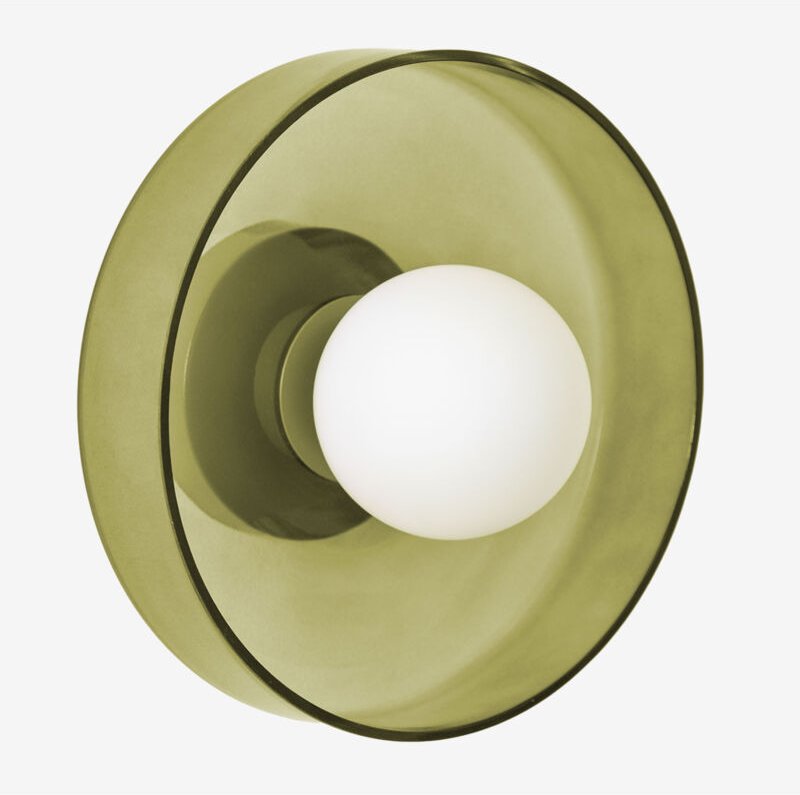 Sklum - Wandleuchte für Badezimmer Jaxal Kaktus Grün Ø25 cm