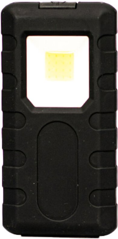 LED-Taschenlampenclip, flach, schwarz