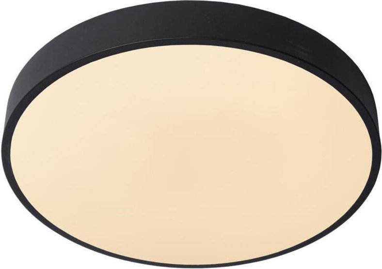 Lucide - unar - Deckenleuchte - ø 39,5 cm - led 3 StepDim - 1x24W 2700K - Schwarz