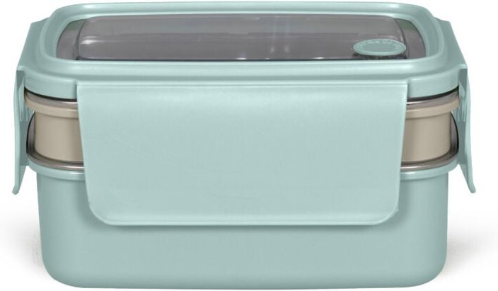 1-liter-isolier-lunchbox in grün - Livoo - MEN406V