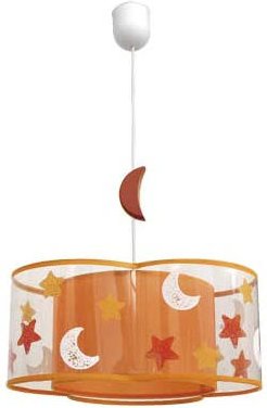 Kinder-Hängeleuchte Orange. 1xE27. (Dimmbarx35cm).