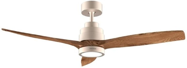 Deckenventilator mit Licht EnergySilence Aero 5295 GoldSchwarz - Cecotec