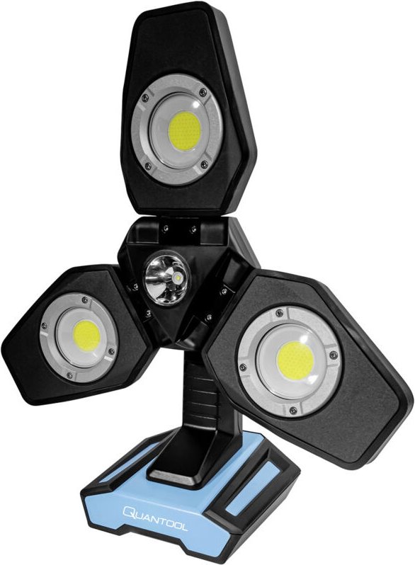 Brüder Mannesmann - Q30600 Quantool led Arbeitsleuchte akkubetrieben 3500 lm