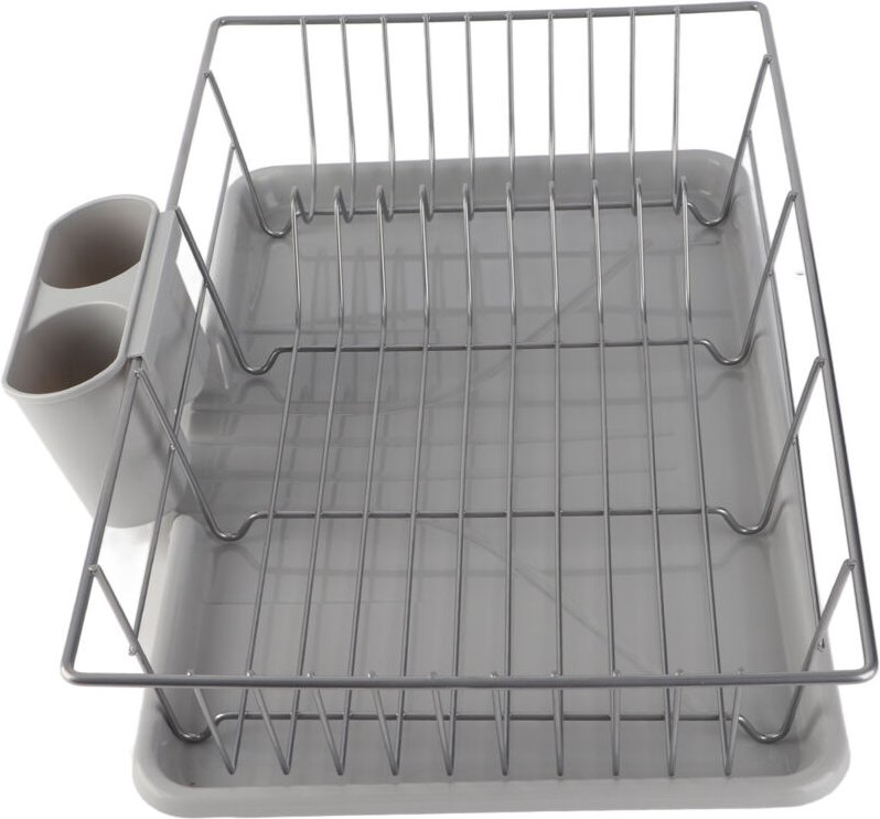 Eosnow Metallgeschirr-Aufbewahrungsregal, Abtropffläche, Küchenutensilien, Geschirrhalter, Trockentablett