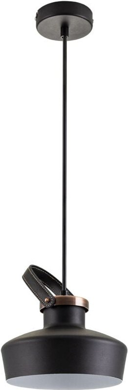 Paco Home - Deckenlampe Pendelleuchte Wohnzimmer und Arbeitszimmer Industrial Design E27 ohne Leuchtmittel, Schwarz Kupf...