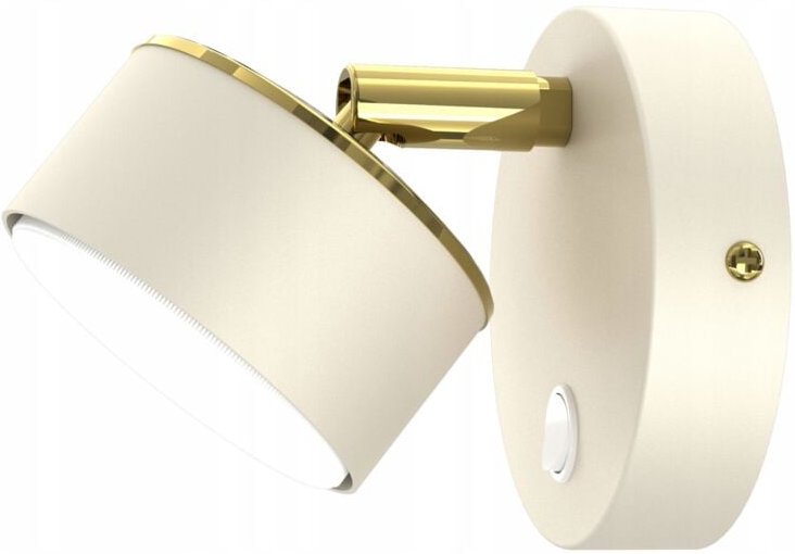 Wandleuchte Deckenleuchte Strahler ECRU BEIGE GX53 POLNISCHE LAMPE
