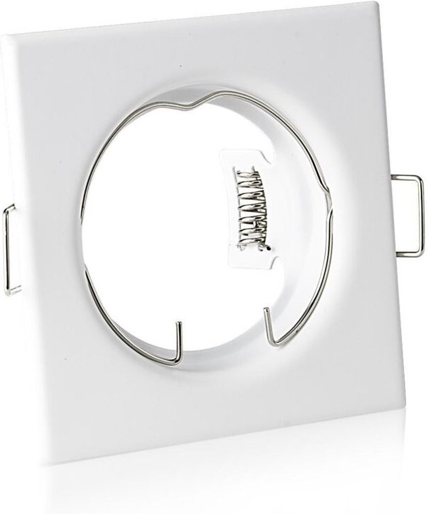 Einbaurahmen weiss eckig 78x78mm