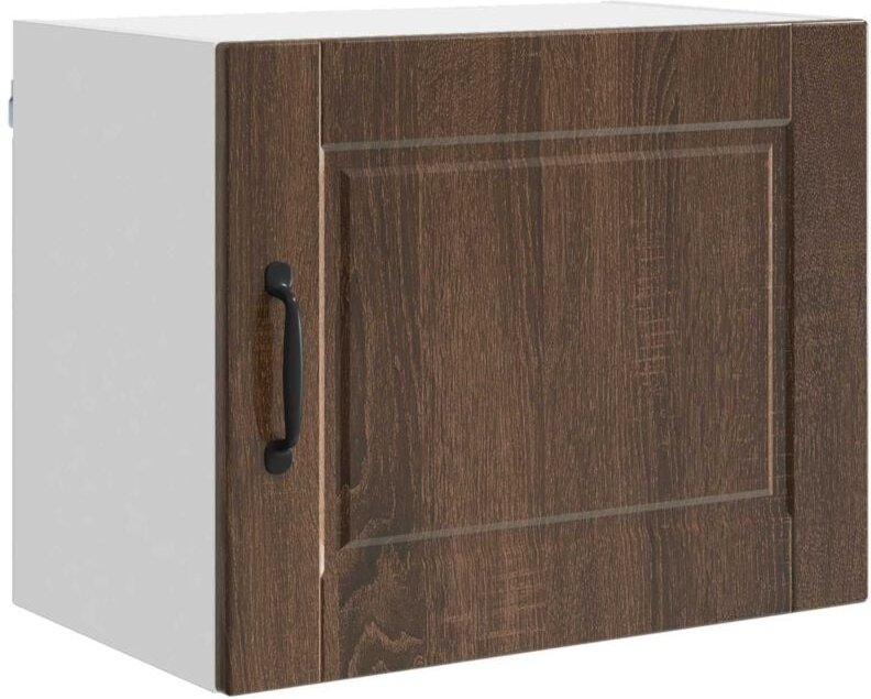 Küchenschrank mit Tür 2 pcs Braun Eichen-Optik 50 x 31 x 40 cm vidaXL