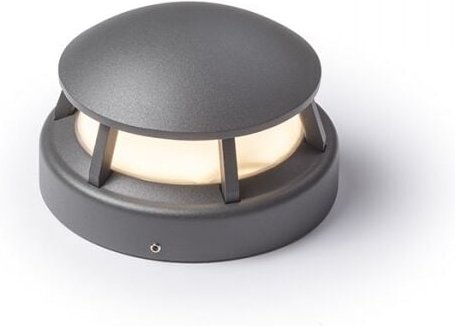 Einbauleuchte FAROS für außen Grau anthrazit 230V LED 3W IP54 3000K