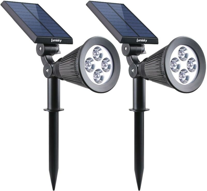 Solarstrahlern 2er Set SPIKY 100lm