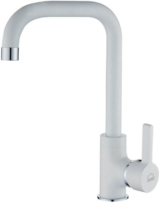 Küchenarmatur aus weißem Granit