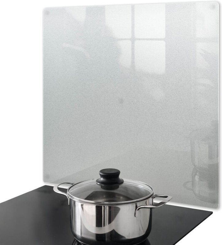 Herdabdeckplatte Kochfeldabdeckung aus gehärtetem Glas Mit Antirutschfüßen Spritzschutz Küche und Schutz für Gas und Ind...