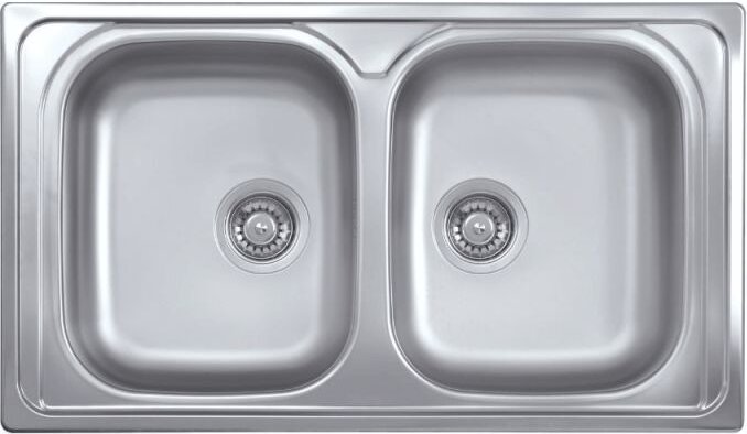 Spüle 86x50 2 Becken SA322