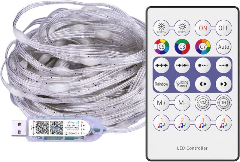 Girlande Wizard Pchełka 10m 100LED RGB