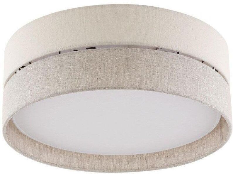 TK Lighting ECO 5775 Deckenleuchte grau beige weiß