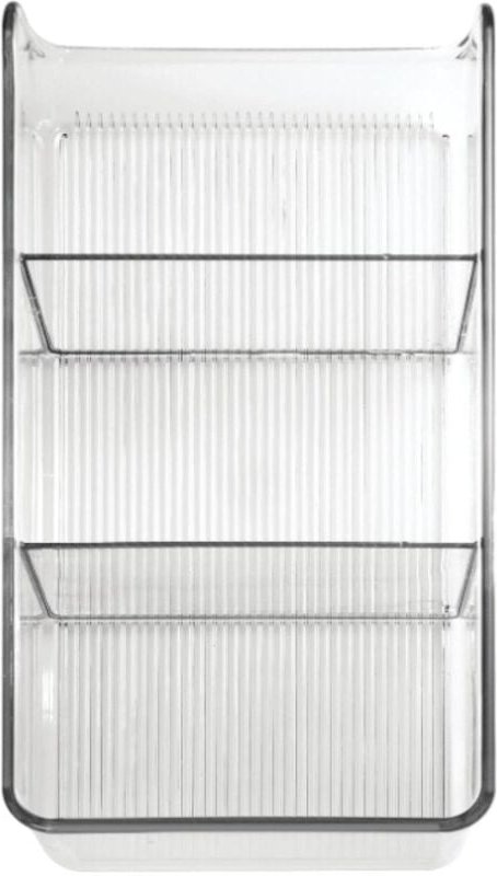 Sollbry - Küchenaufbewahrung – Aufbewahrungsbox für Tütensuppen, Gewürze etc. – Gewürzregal aus Kunststoff mit 3 Fächern...