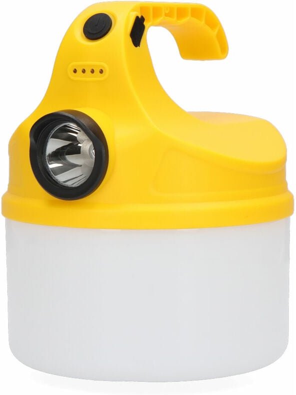 EDM - Wiederaufladbare Campinglaterne, 18 w, 3 Positionen, IP44 36143