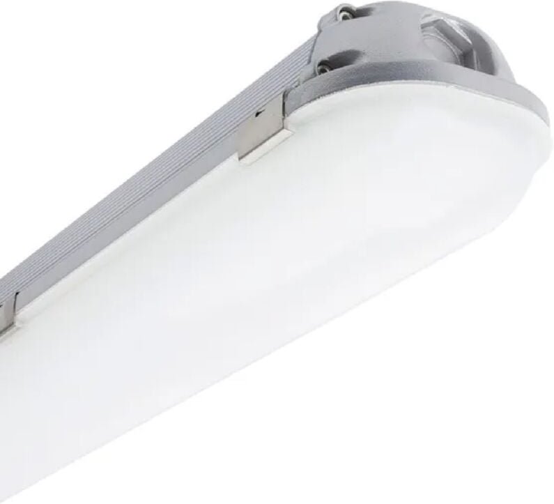 Efectoled - led Feuchtraumleuchte 120cm 40W Aluminium IP65 4000K Neutralweiß