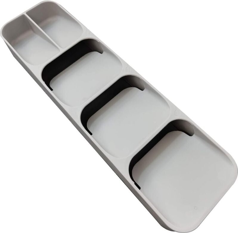 Alovez - Schubladen-Organizer-Tablett für die Küche, Besteck-Organizer, Besteckhalter, Utensilien, Löffel, Gabeln, Messe...