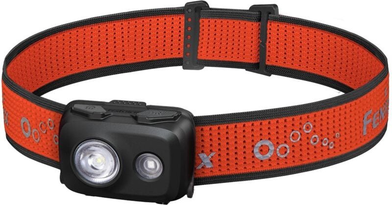 LED-Stirnlampe HL16, Batteriebetrieb, schwarz-rot - Fenix