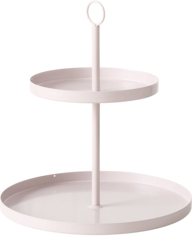 Etagere aus Metall SAMINA, beige, H. 34 cm