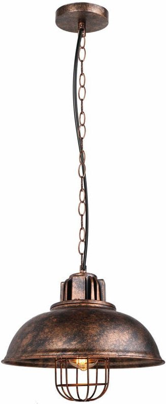 E27 Hängeleuchte Industrie Retro Kronleuchter Ø30CM Metall Pendelleuchte für Schlafzimmer Wohnzimmer Restaurant 1 Stücke...