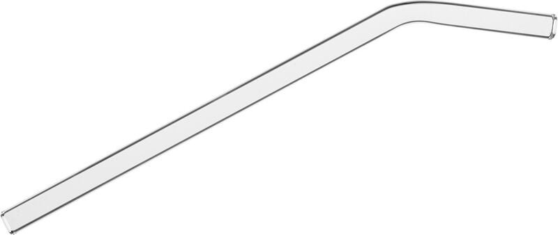Tfa Dostmann - GlasWerk curved Trinkhalme 23 cm 6er Set Glas gebogen Transparent 14.2018.06
