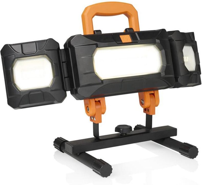 Smartwares - led Baustrahler 3-teilig IP54 5400lm Tripod-kompatibel (Stativ nicht enthalten)