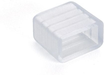 Endkappe für LED-Streifen Dimmbar 220V ac Solid 120 LED/m IP65 Einfarbig Schnitt alle 10cm Transparent