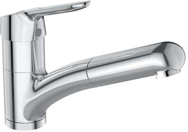 Ideal Standard - CeraFlex - Spültischarmatur mit ausziehbarer Geschirrbrause, BlueStart, chrom BC143AA