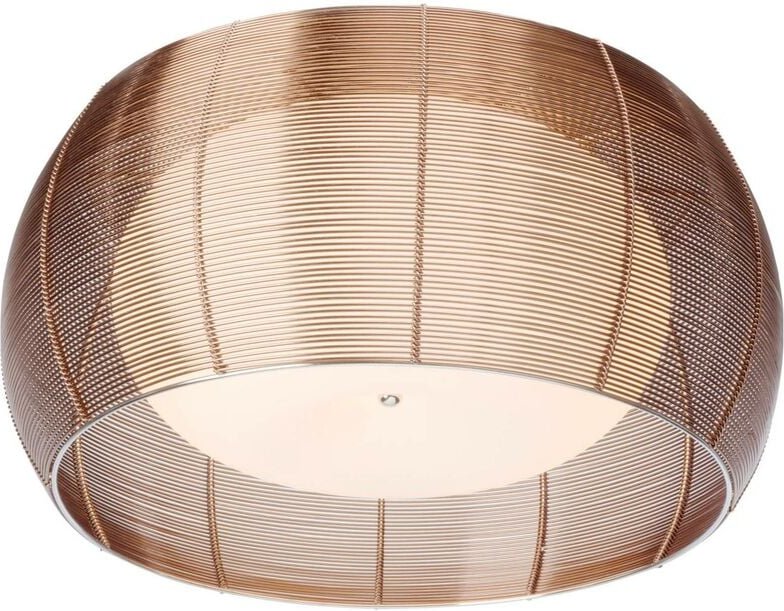 Lampe Relax Deckenleuchte 50cm bronze/chrom 2x A60, E27, 30W, g.f. Normallampen n. ent. Für LED-Leuchtmittel geeignet Di...