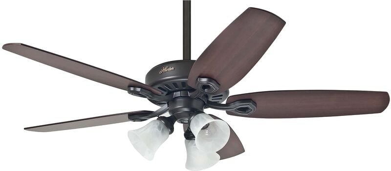 Deckenventilator Builder Plus Bronze mit Licht