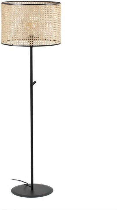 Mambo Stehlampe schwarz/rattan 64313-49