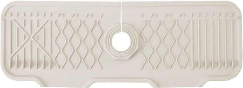 Silikon-Armaturenmatte, Spritzschutz für Spültischarmaturen, Tropfschale für Griffarmaturen, Spülbeckenmatte für Küchen-...