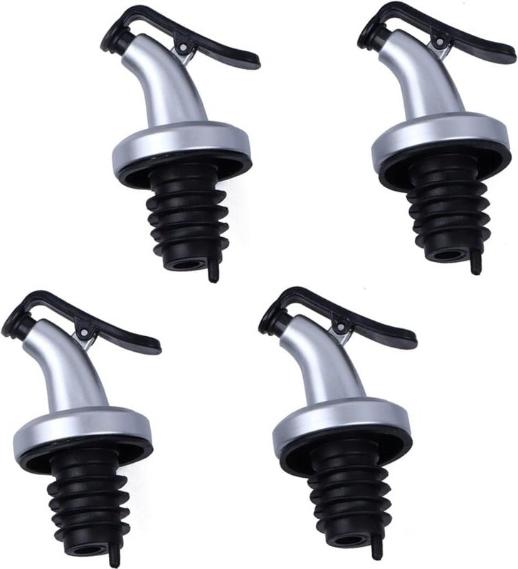 Dolaso - lausgießer, Ölsprüher, Ölausgießer, Olivenlikörausgießer, Stopfen und Ausgießer für Wein, Olivenöl, Likörflasch...