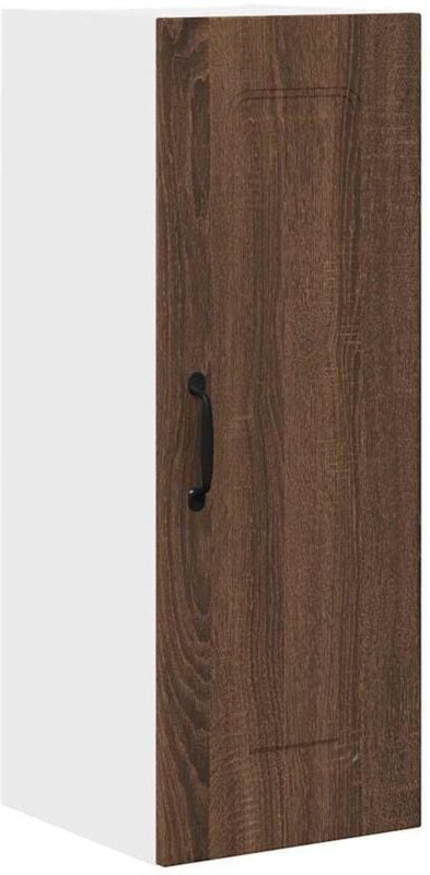 Küchenhängeschrank mit Regal Braun Eichen-Optik 30 x 31 x 80 cm vidaXL