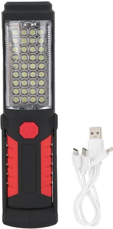 Led Taschenlampe Taschenlampe Tragbare usb Wiederaufladbare Arbeitslampe mit Magnetfuß und Aufhängehaken für Werkstatt C...