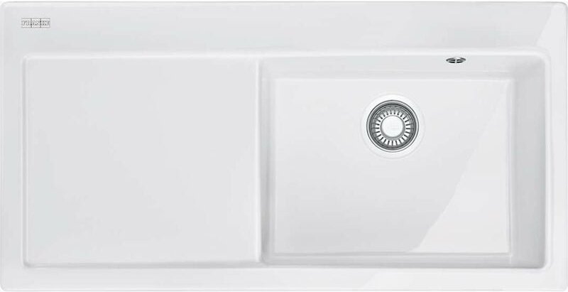 Franke - Mythos - Keramikpüle mtk 611-100/7, 100x51 cm, Glacier 124.0335.707